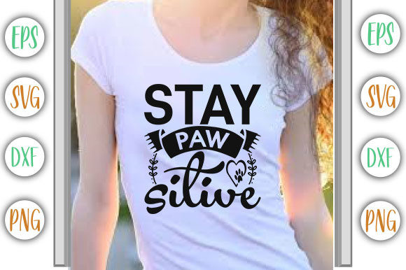 Review: Funny Dog Design, Stay Paw-sitive for Embroidery