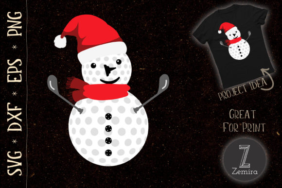 Review: Funny Golfing Christmas SVG Snowman Ball