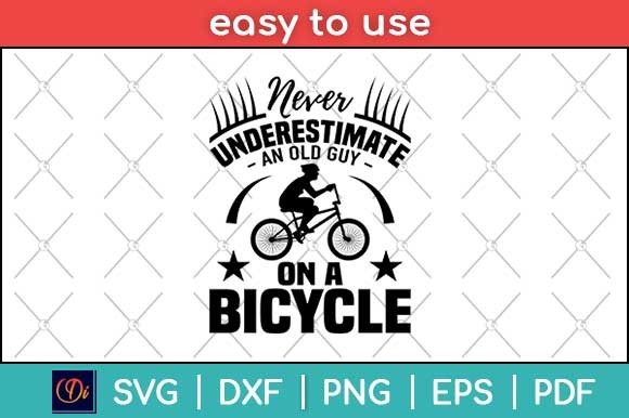 Review: Old Guy on a Bicycle Funny Cyclist Design