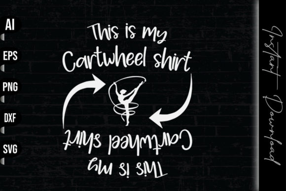 Review: This is My Cartwheel Shirt Funny Gymnast Design